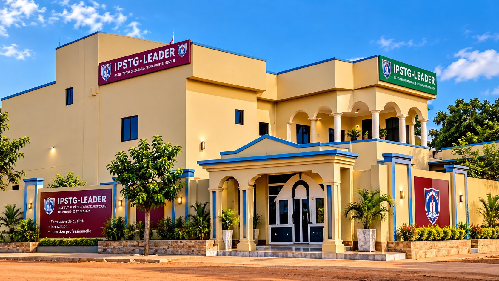 Bâtiment IPSTG-LEADER, campus de Bobiel, Niamey